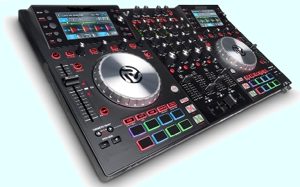 Modern DJ setup